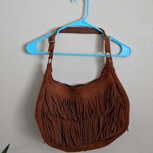 Minnetonka genuine leather Fringe purse